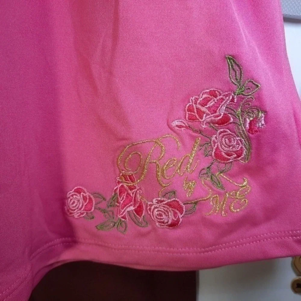 Marc Ecko Outfit Baby 24M‎ Pink Y2K Playwear Two Piece Stretch Legging Tunic Set